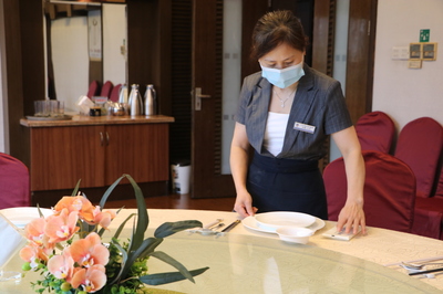 下沙餐飲管理部·江韻閣 以熱忱傳遞溫暖，以專業服務師生